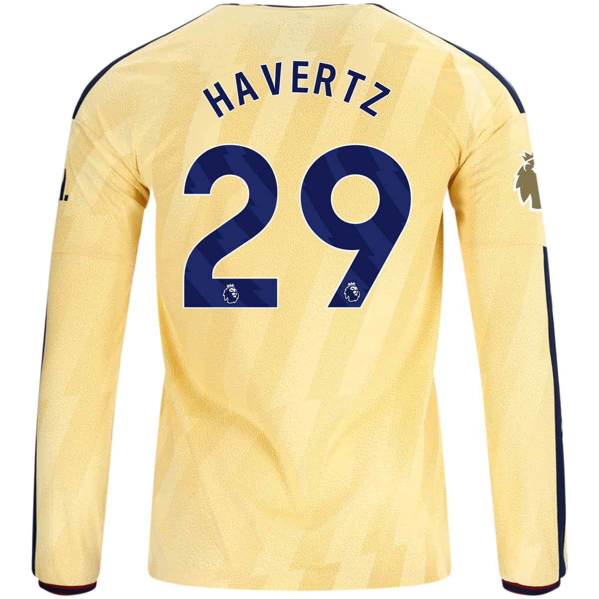 Men's Replica Havertz Arsenal Long Sleeve Third Jersey 26/27