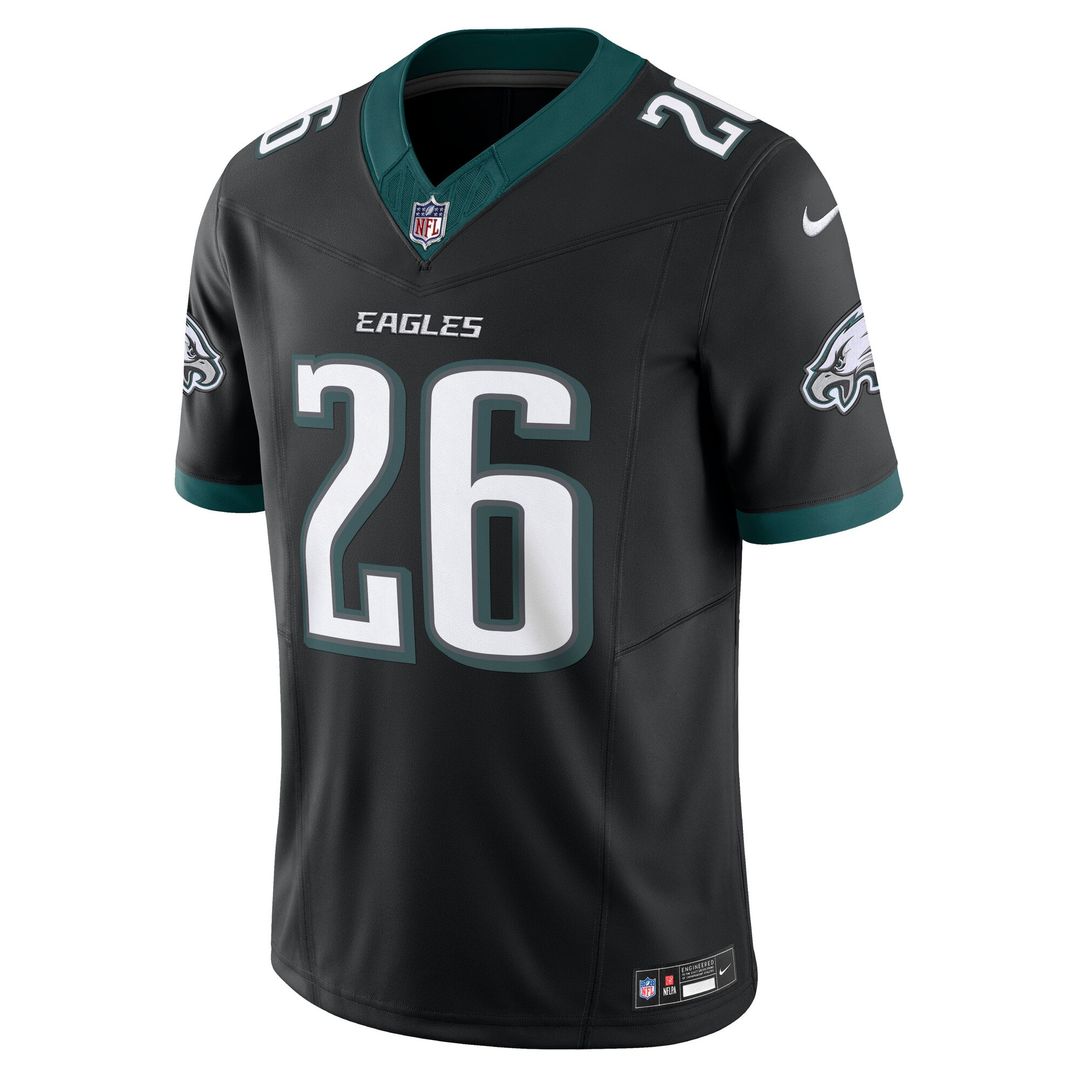 Men's Philadelphia Eagles Saquon Barkley Black Vapor F.U.S.E.