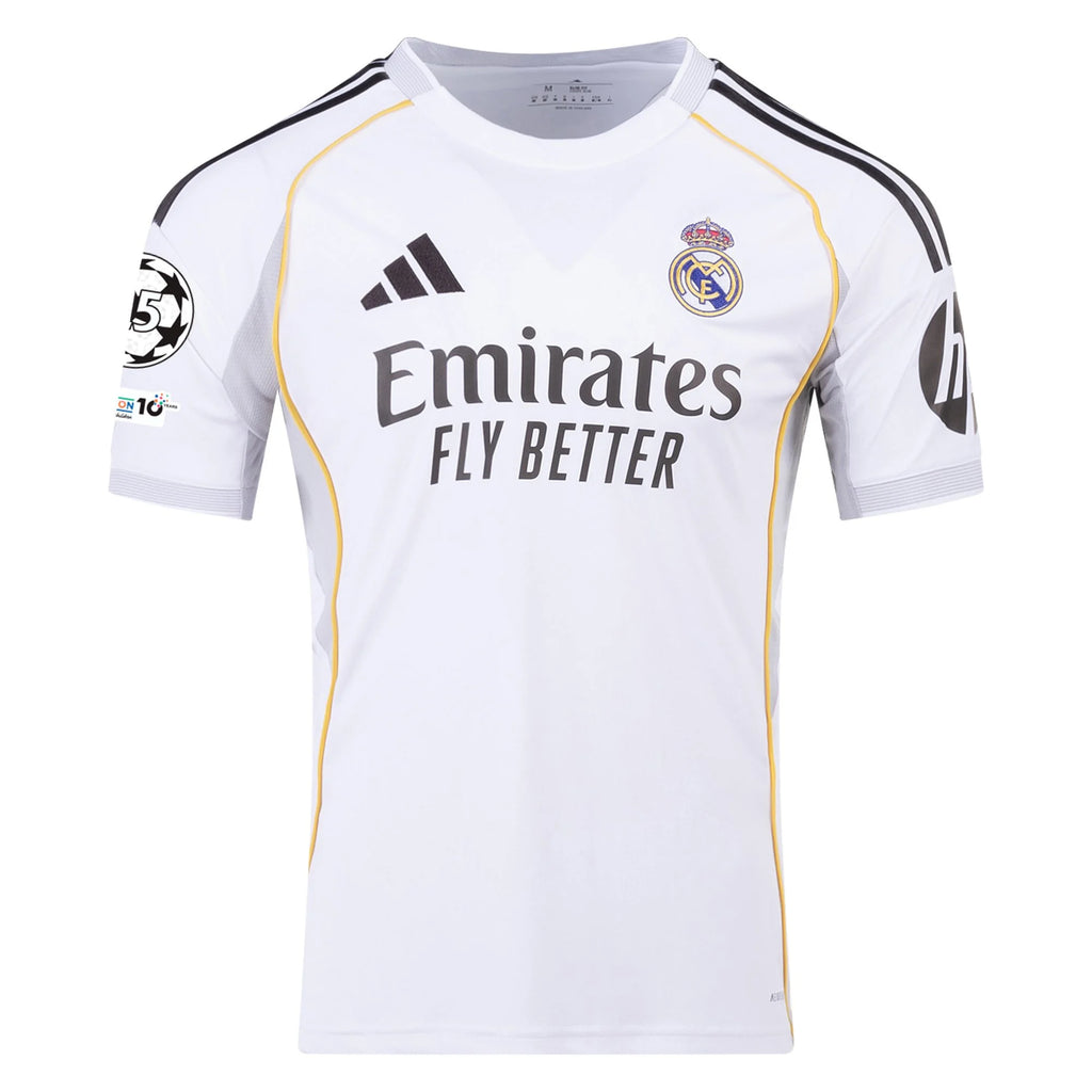 Men's Replica Trent Real Madrid Home Jersey 25/26