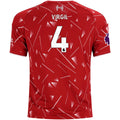 Kid's Replica Virgil Liverpool Home Jersey 26/27