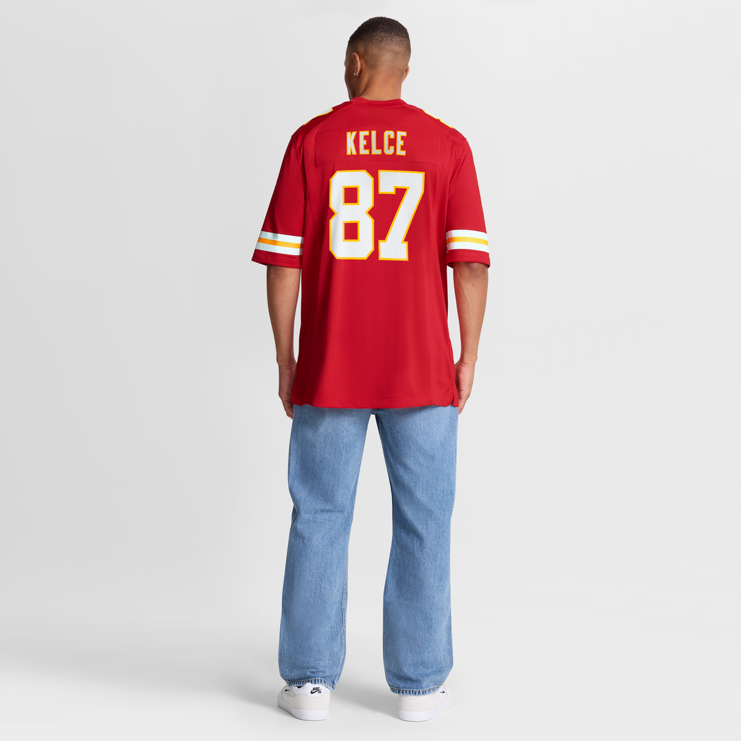 Men's Kansas City Chiefs Travis Kelce Red