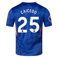 Men's Replica Caicedo Chelsea Home Jersey 25/26
