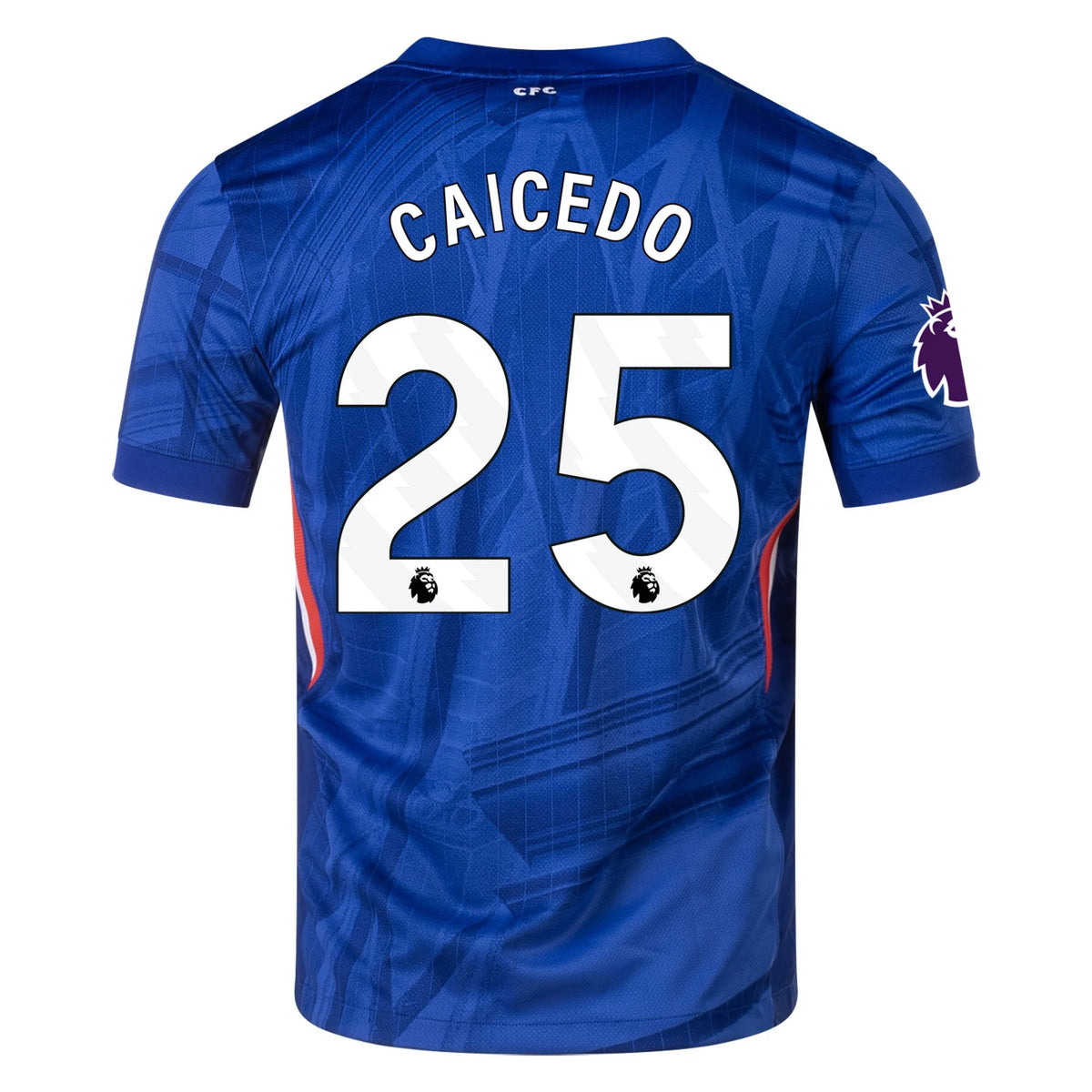 Men's Replica Caicedo Chelsea Home Jersey 25/26