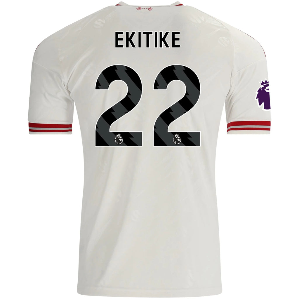 Men's Replica Ekitike Liverpool Away Jersey 26/27