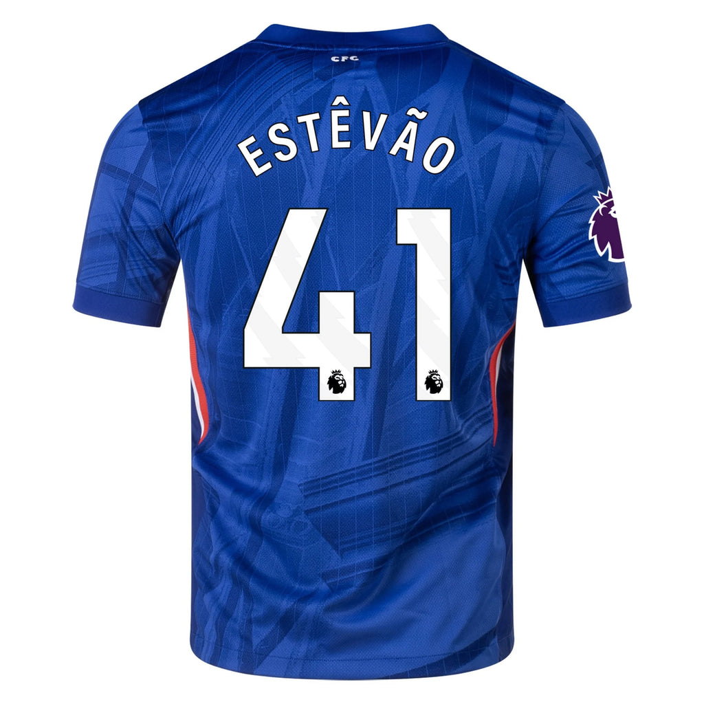 Men's Replica Estevao Chelsea Home Jersey 25/26