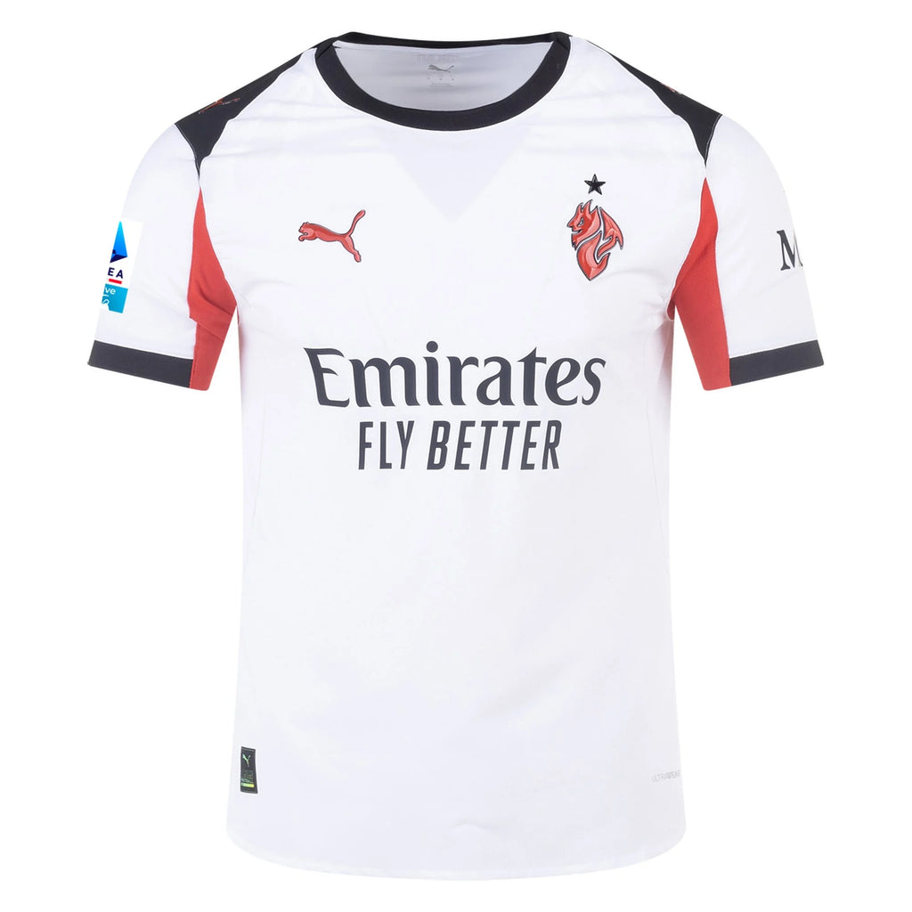 Men's Authentic Gimenez AC Milan Away Jersey 25/26