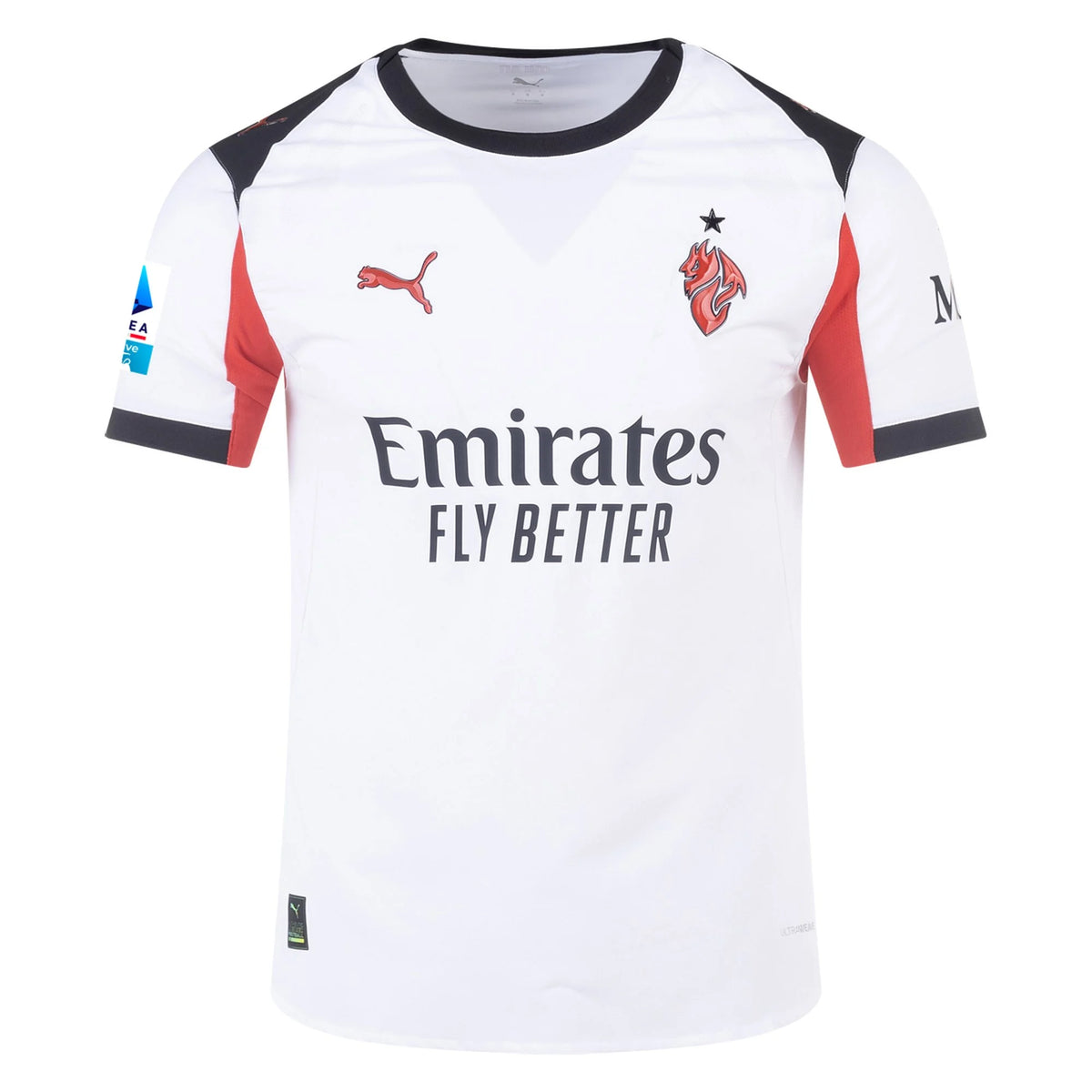 Men's Authentic Gimenez AC Milan Away Jersey 25/26