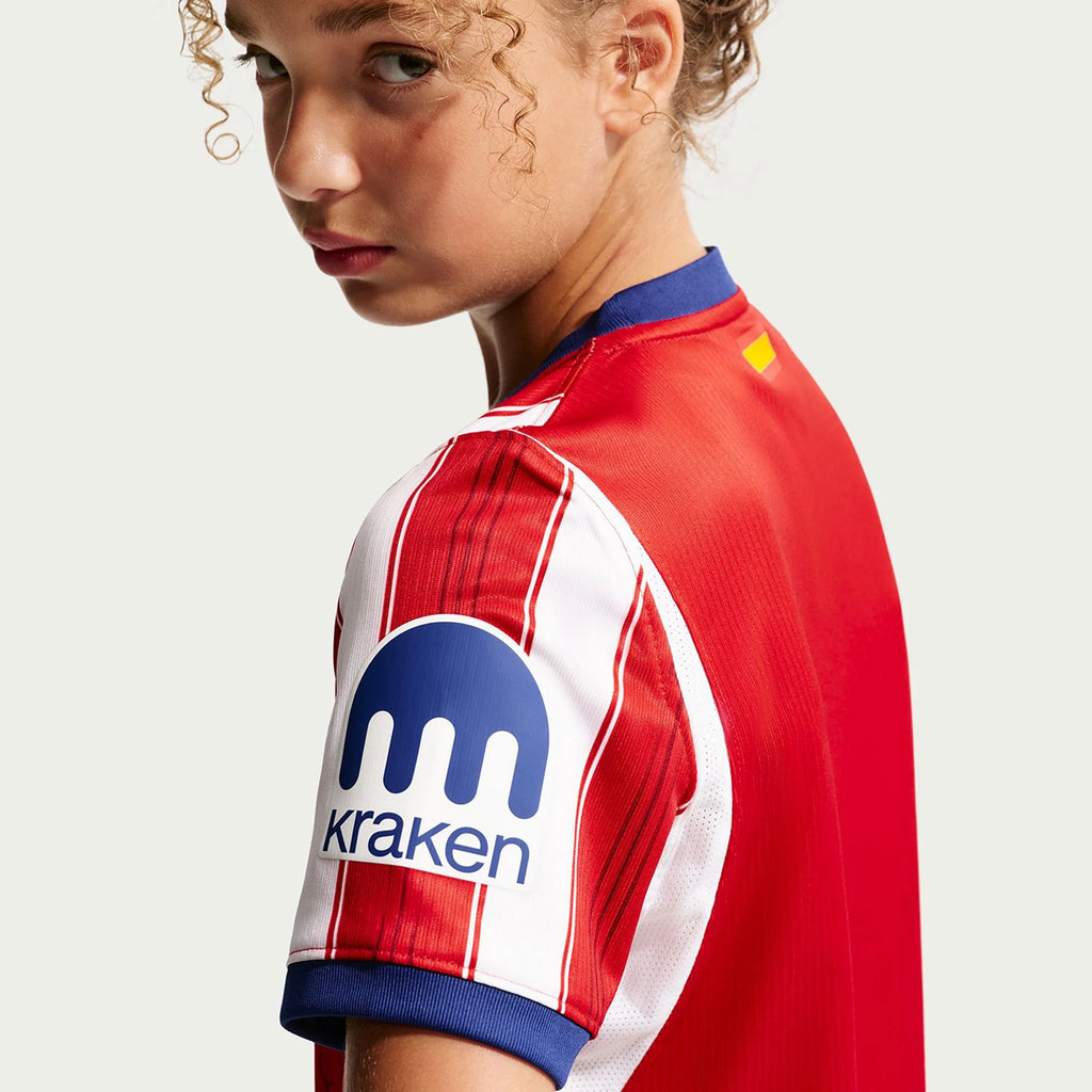Kid's Replica Atletico Madrid Home Jersey 26/27