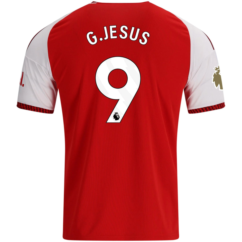 Men's Replica G. Jesus Arsenal Home Jersey 26/27