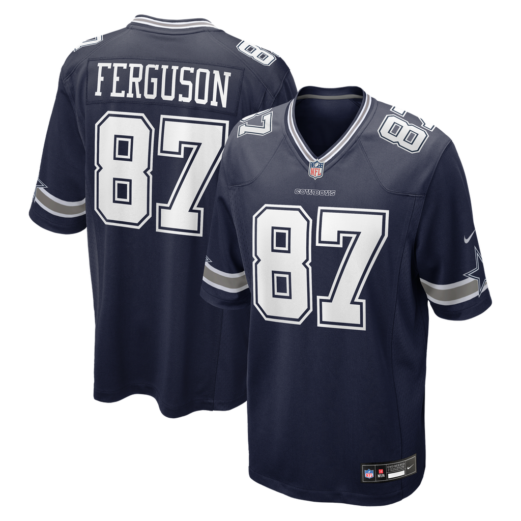 Men's Dallas Cowboys Jake Ferguson Navy Team
