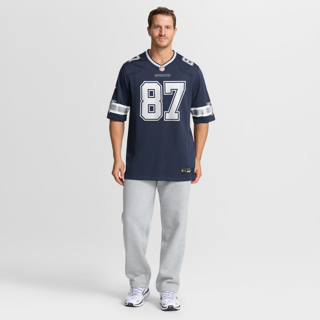 Men's Dallas Cowboys Jake Ferguson Navy Team