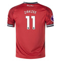 Kid's Replica Zirkzee Manchester United Home Jersey 25/26