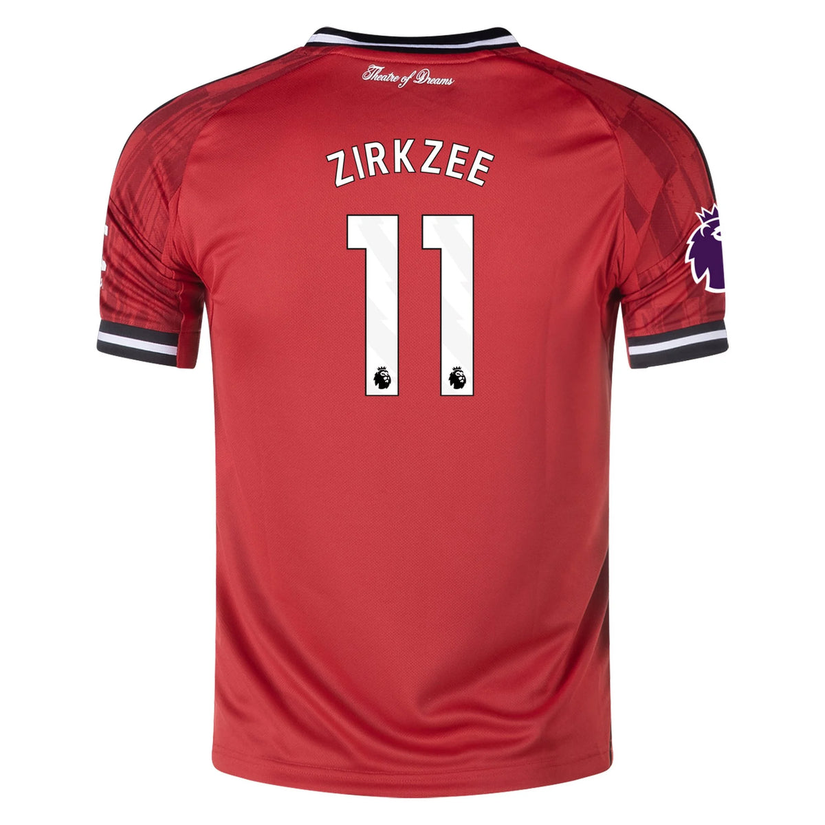 Kid's Replica Zirkzee Manchester United Home Jersey 25/26