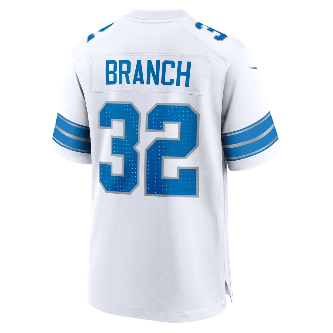 Men's Detroit Lions Brian Branch Black Alternate