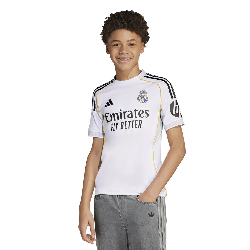 Kid's Replica Real Madrid Home Jersey 25/26