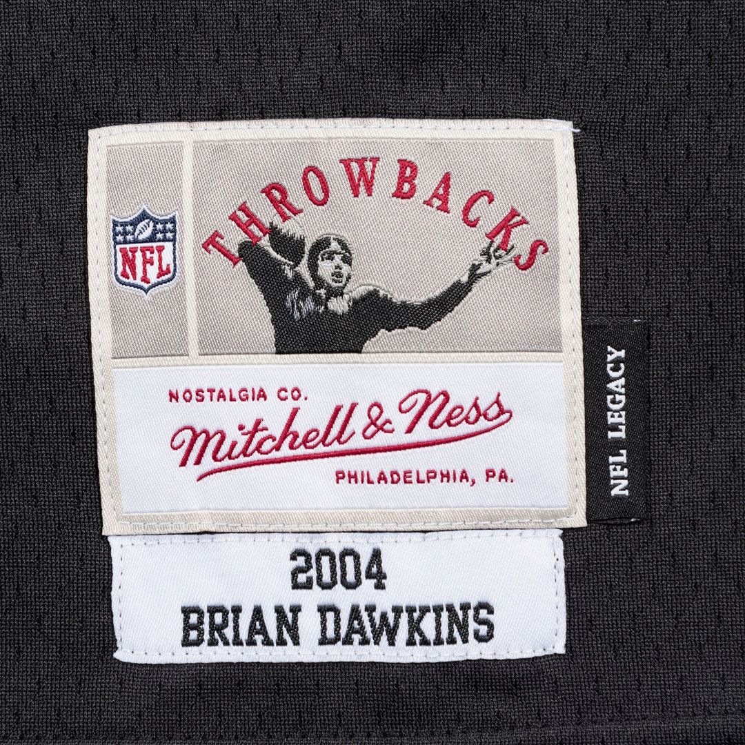 Men's Philadelphia Eagles Brian Dawkins Green Legacy Replica Jersey