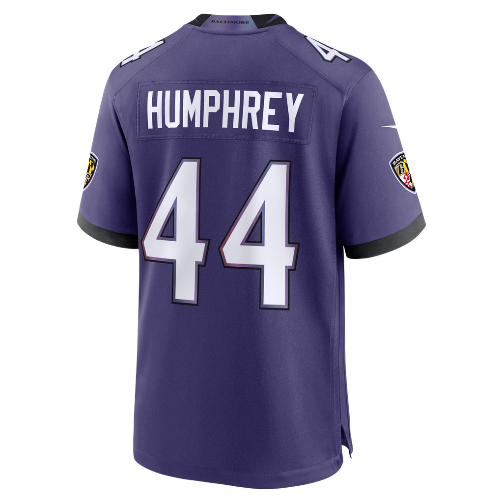 Men's Baltimore Ravens Marlon Humphrey Black Alternate