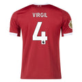 Men's Replica Virgil Liverpool Home Jersey 25/26