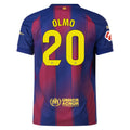 Men's Authentic Olmo Barcelona Home Jersey 25/26