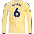 Men's Replica Gabriel Arsenal Long Sleeve Third Jersey 26/27