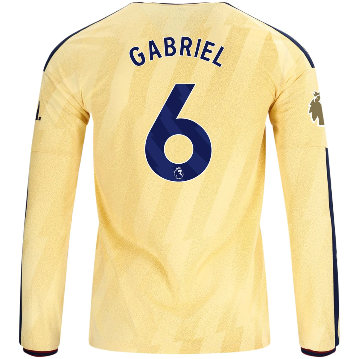 Men's Replica Gabriel Arsenal Long Sleeve Third Jersey 26/27