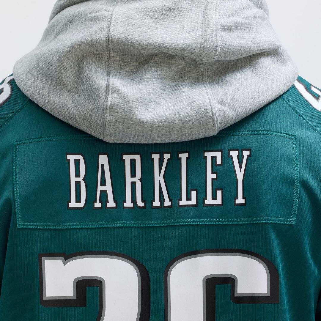 Men's Philadelphia Eagles Saquon Barkley Black Alternate