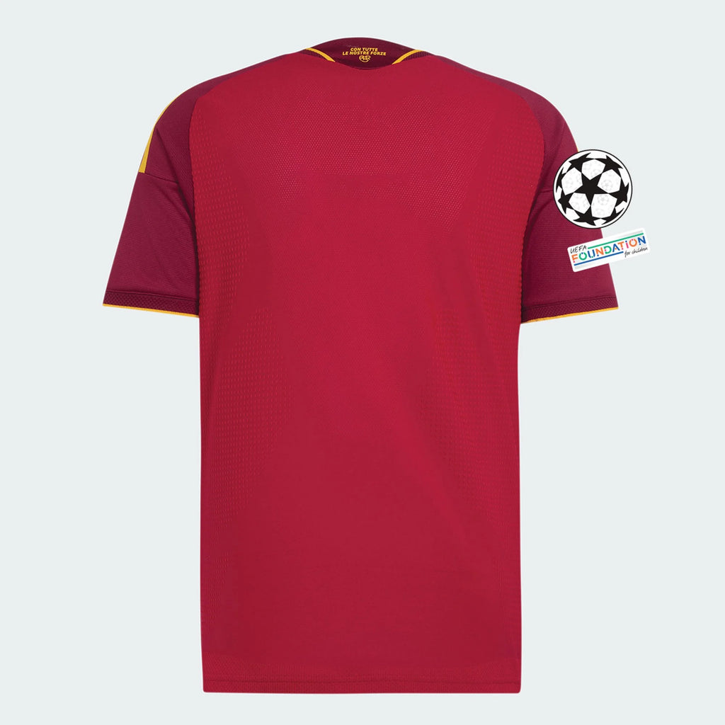 Men's Authentic Roma Home Jersey 26/27 UCL