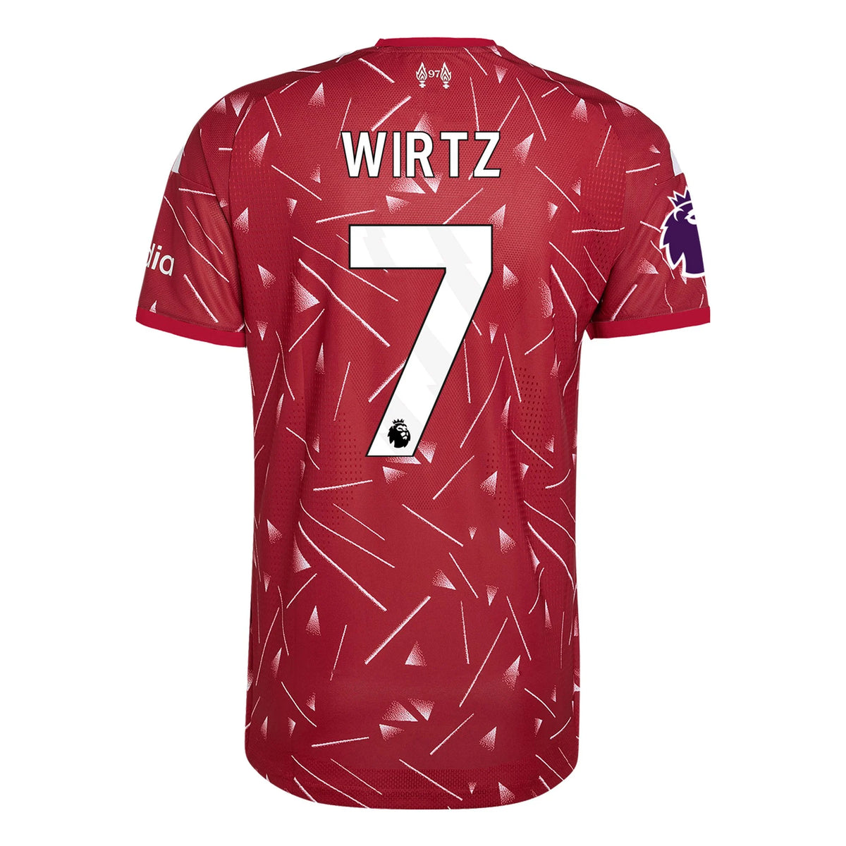 Men's Authentic Wirtz Liverpool Home Jersey 26/27