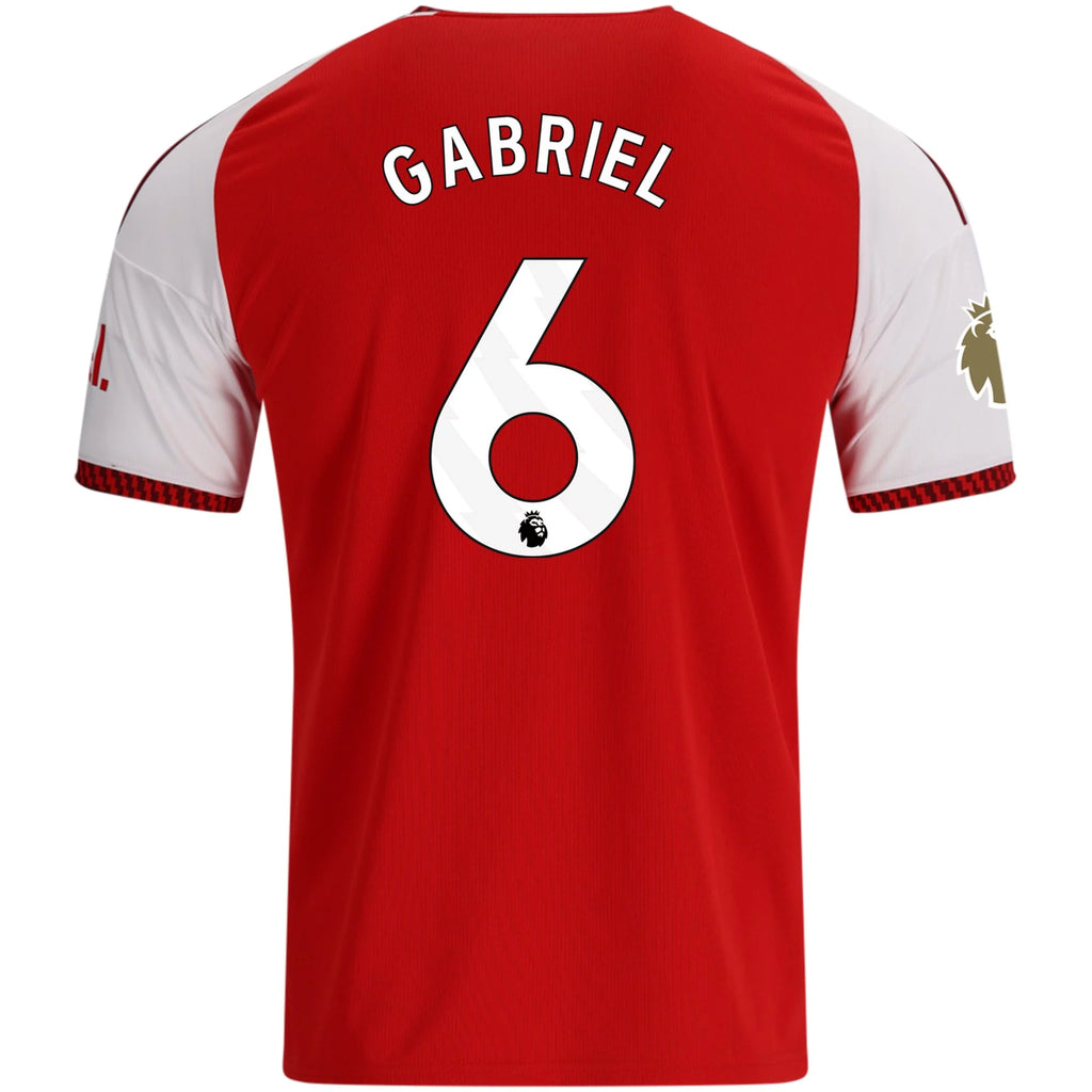 Men's Replica Gabriel Arsenal Home Jersey 26/27