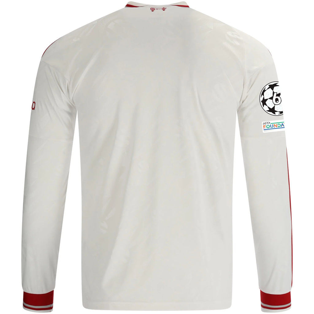 Men's Replica Liverpool Long Sleeve Away Jersey 26/27 UCL
