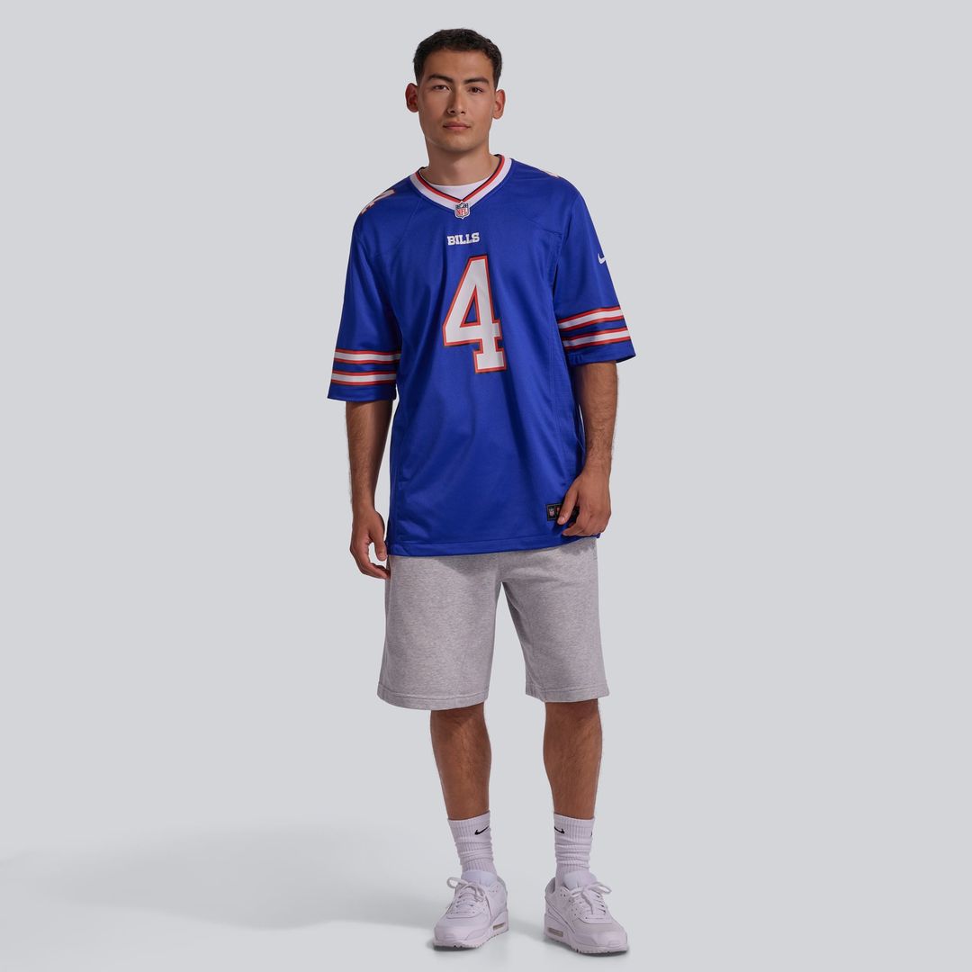 Men's Buffalo Bills James Cook III Gray Nickel City