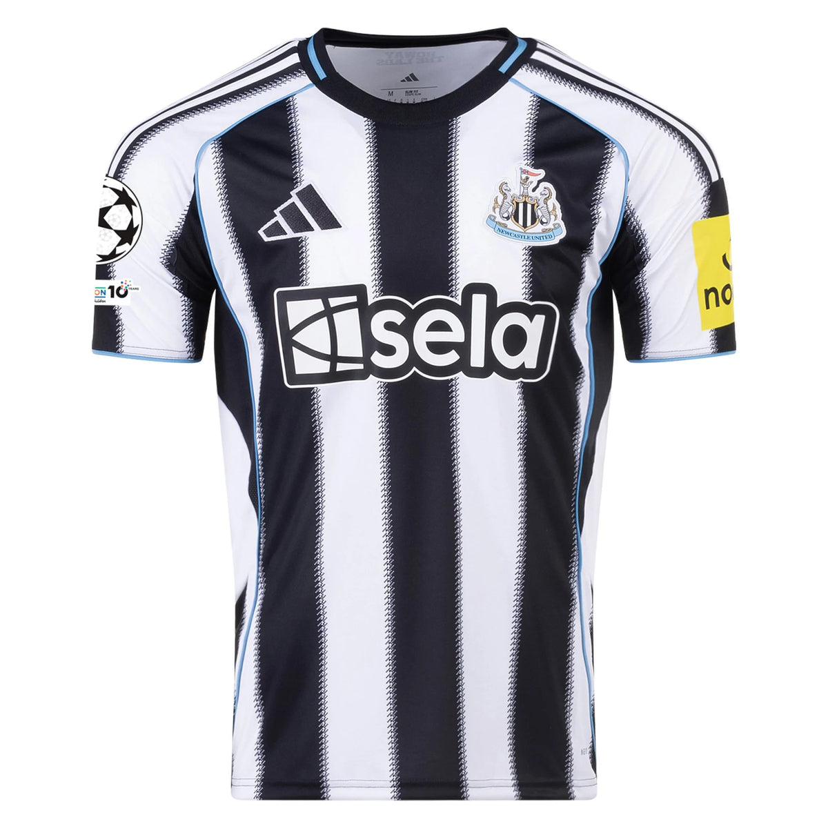 Men's Replica Newcastle Home Jersey 25/26 UCL
