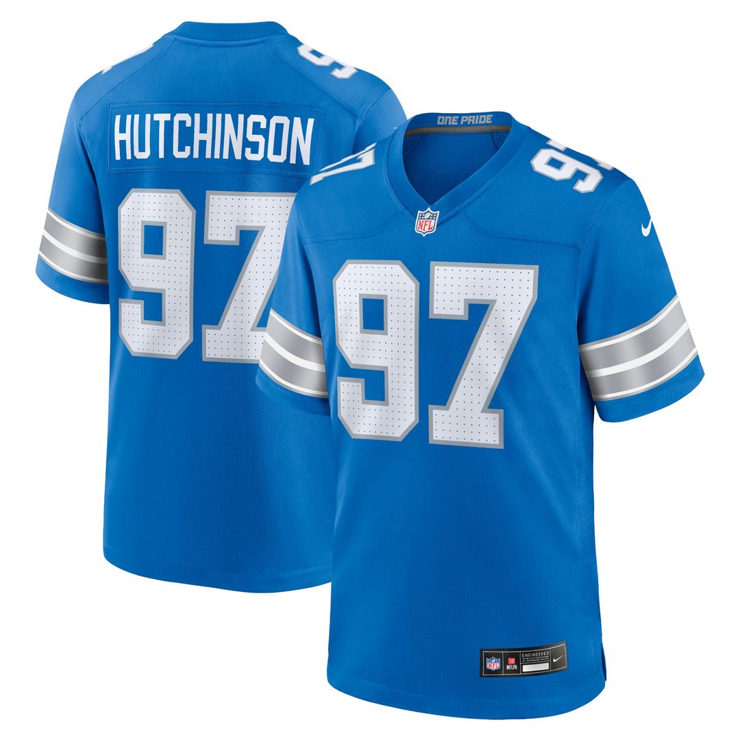 Men's Detroit Lions Aidan Hutchinson White