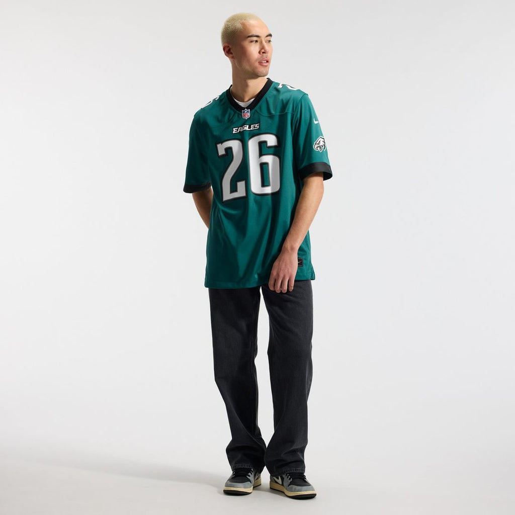 Men's Philadelphia Eagles Saquon Barkley Midnight Green Team