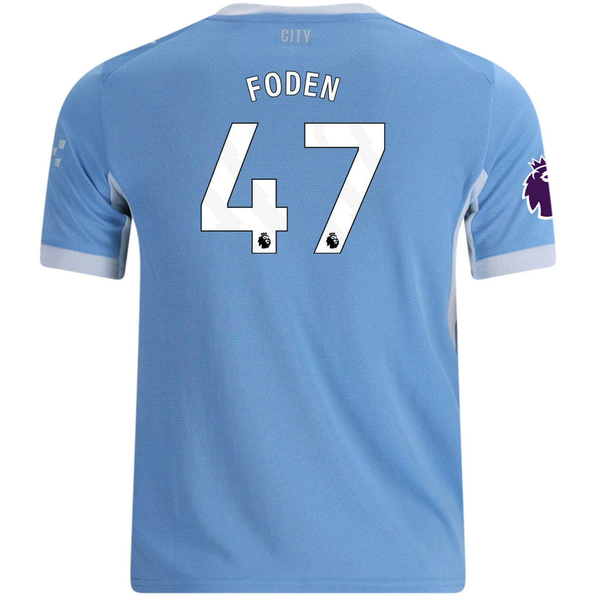 Kid's Replica Foden Manchester City Home Jersey 26/27