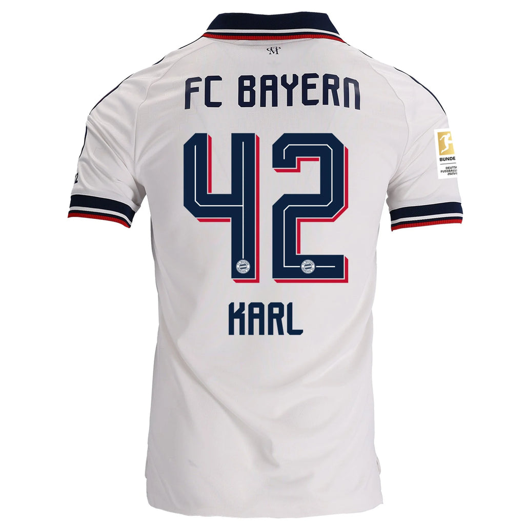 Men's Authentic Karl Bayern Munich Away Jersey 26/27