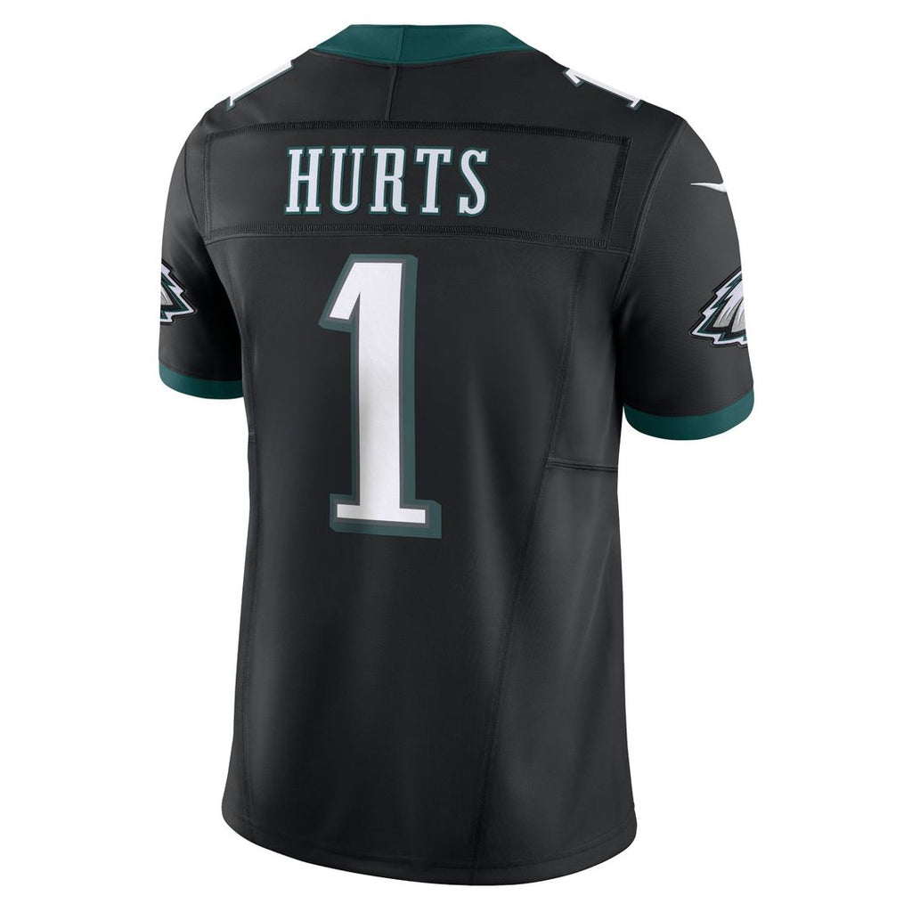 Men's Philadelphia Eagles Jalen Hurts Black Alternate Vapor F.U.S.E.