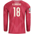Men's Replica A. Carreras Real Madrid Long Sleeve Third Jersey 26/27