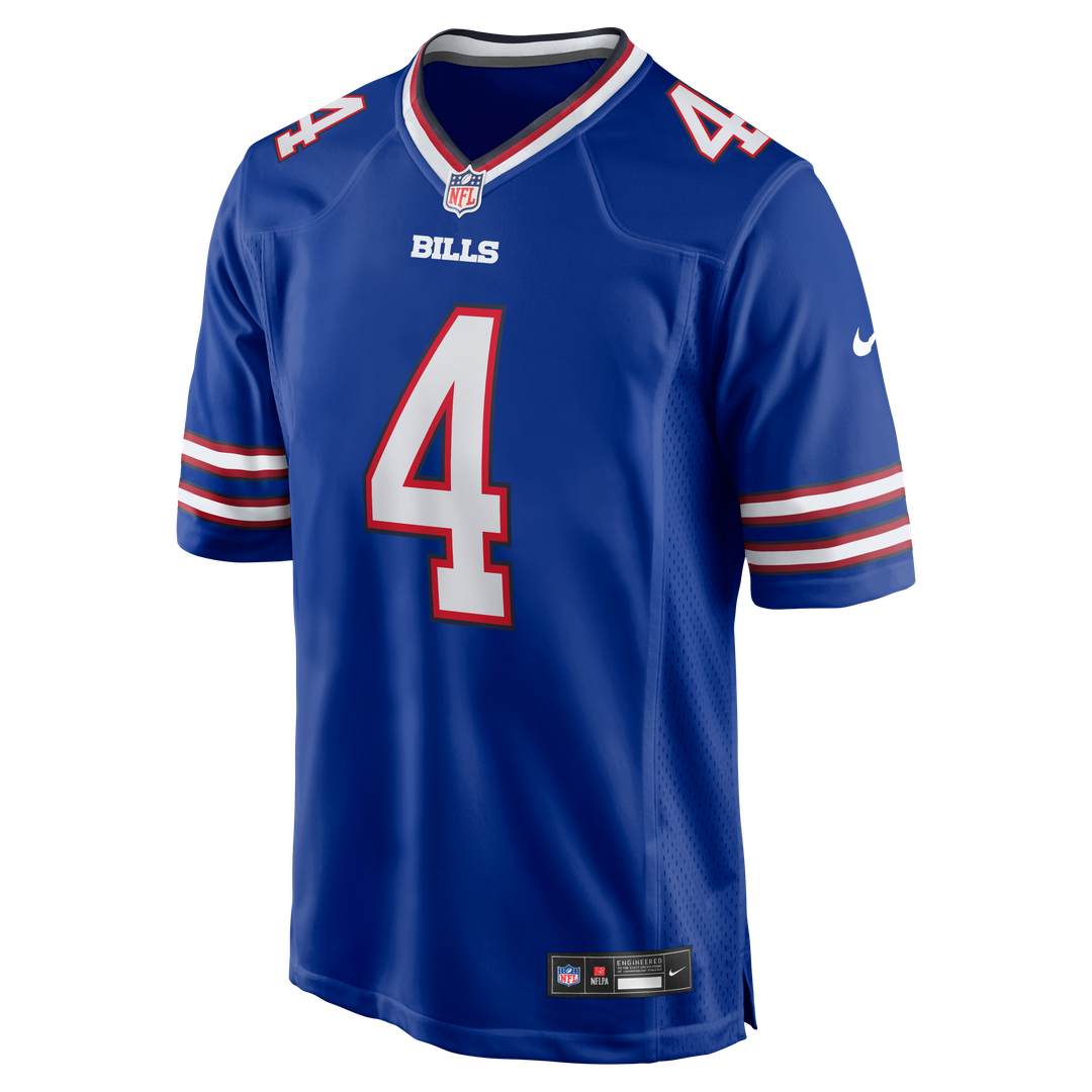Men's Buffalo Bills James Cook III Gray Nickel City