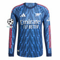 Men's Authentic Arsenal Long Sleeve Away Jersey 25/26 UCL