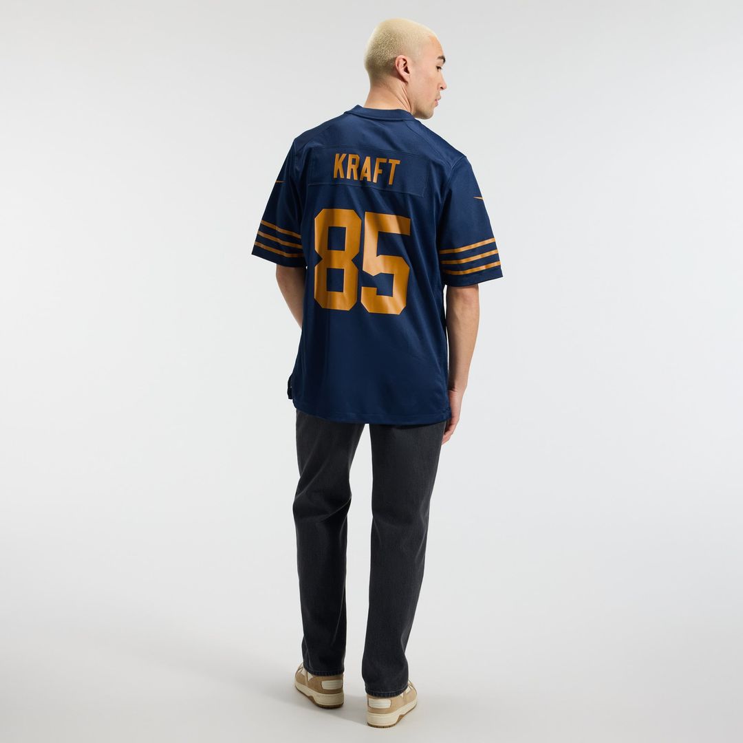 Men's Green Bay Packers Tucker Kraft Navy Alternate