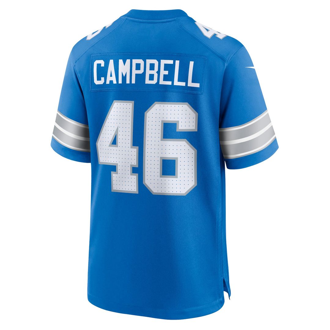 Men's Detroit Lions Jack Campbell White White