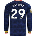 Men's Authentic Havertz Arsenal Long Sleeve Away Jersey 26/27