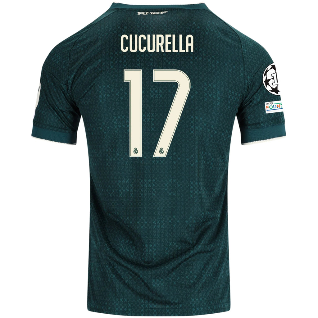 Men's Authentic Cucurella Real Madrid Away Jersey 26/27