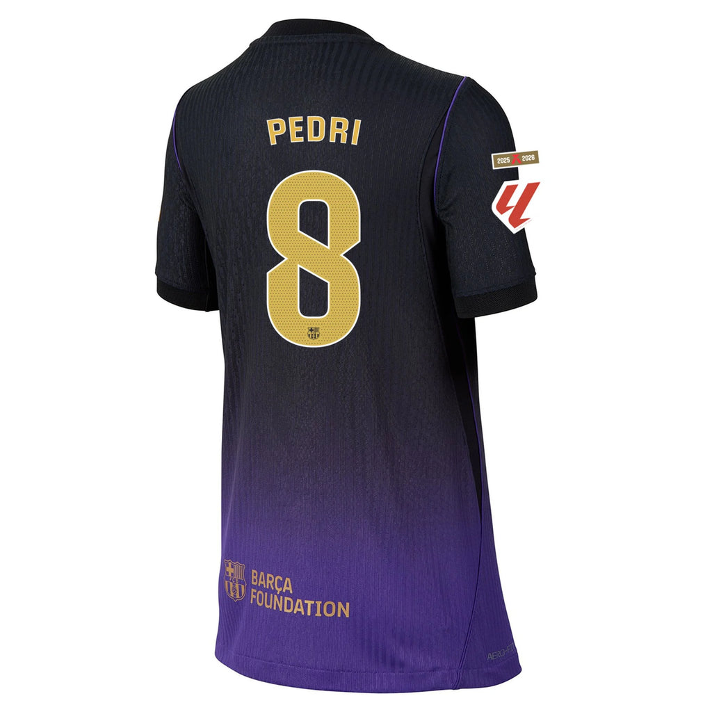 Kid's Authentic Pedri Barcelona Away Jersey 26/27