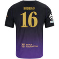 Men's Authentic Rodrigo Barcelona Away Jersey 26/27 UCL