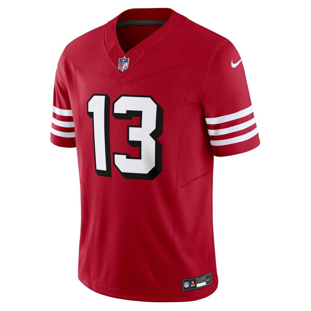 Men's San Francisco 49ers Brock Purdy Scarlet Vapor F.U.S.E.