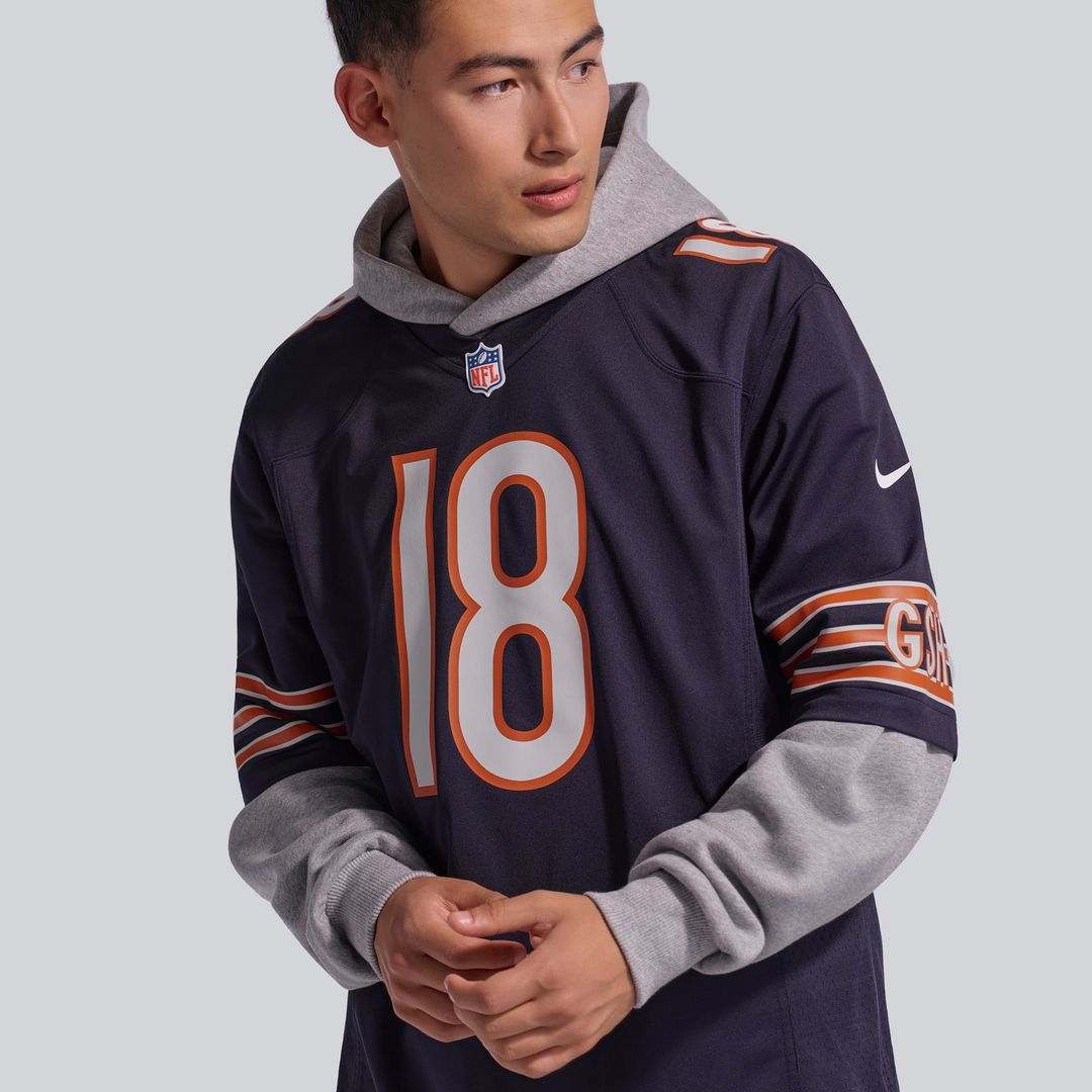 Men's Chicago Bears Caleb Williams Navy Player