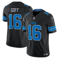 Men's Detroit Lions Jared Goff Black Vapor F.U.S.E.
