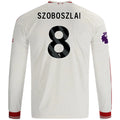 Men's Replica Szoboszlai Liverpool Long Sleeve Away Jersey 26/27